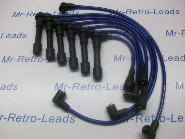 Blue 8mm Performance Ignition Leads For The 300zx 300 Zx Twin Turbo Z31 Z32 V6