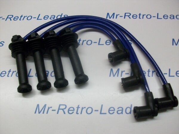 Blue 8mm Performance Ignition Leads For The Focus Zetec For Silver Top Quality