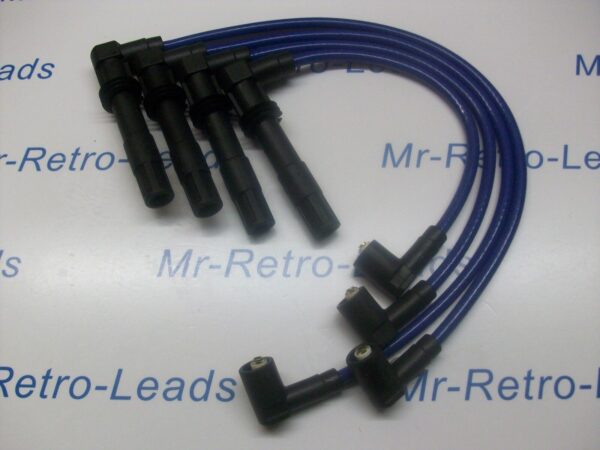 Blue 8mm Performance Ignition Leads Golf Lupo 1.6 Gti 1.4 16v Quality Leads...