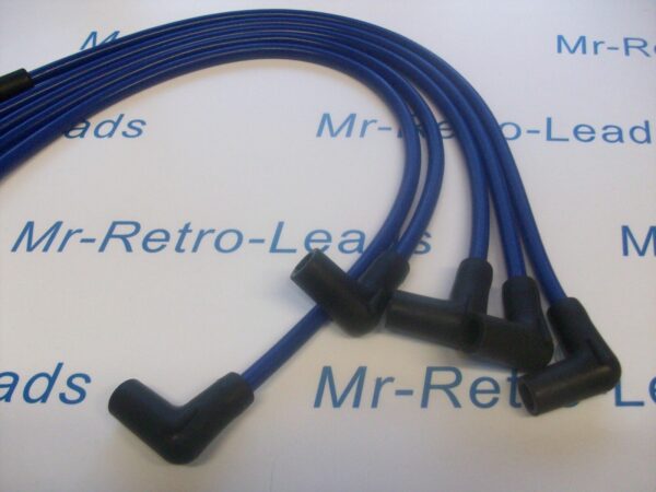 Blue 8mm Performance Ignition Leads Fits The Wrangler Jeep Cj7 2.5 4-cyl Ht