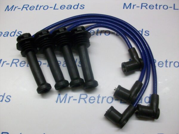 Blue 8mm Performance Ignition Leads For The Focus St170 1.8 2.0 16v 1998 04