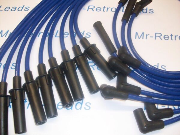 Blue 8mm Performance Ignition Leads For Dodge Viper V10 Quality Hand Built Leads