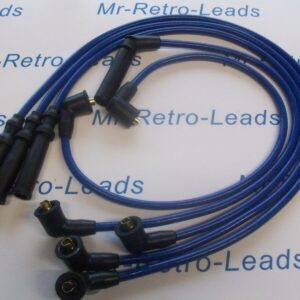 Blue 8mm Performance Ignition Leads Figaro Coupe 1.0 Turbo 91 > 92 Quality Leads
