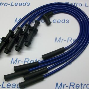 Blue 8mm Performance Ignition Leads For Ax C15 Zx 106 205 Quality Ht Leads