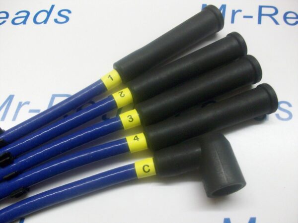 Blue 8mm Performance Ignition Lead Kit Holders Numbers 3 Meters Of Lead Kit Cars