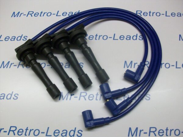 Blue 8mm Performance Ignition Leads For The Civic B16 B18 Dohc Engines Quality