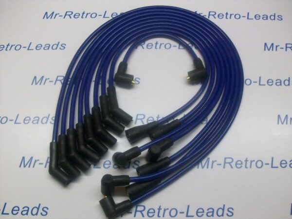 Blue 8mm Performance Ignition Leads For Triumph Stag V8 Quality Built Leads Ht