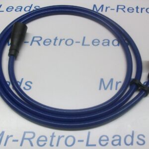 Blue 8mm Performance Ignition Coil Lead Cars From  50s  70s 1.5 Meters Long Ht