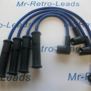 Blue 8mm Performance Ignition Leads Clio Mkii 1.4 1.6 8v E7j 634 1999 Quality Ht