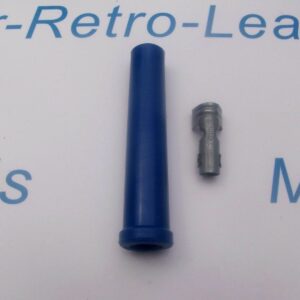 Blue Silicone Ignition Lead Spark Plug Boot & Terminal Fitting Boot Straight Fit