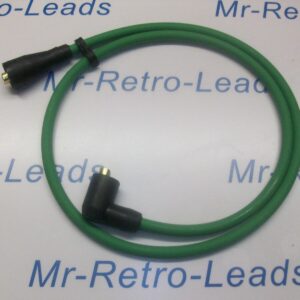 Green 8mm Extra Long Ignition Coil Lead 1 Meter From  50s / 70s  And More Ht ..