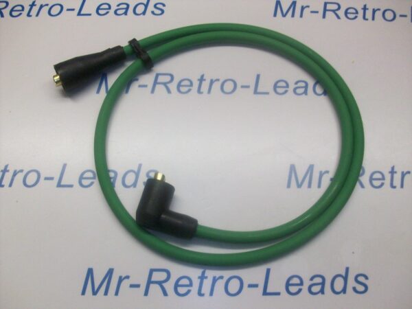 Green 8mm Extra Long Ignition Coil Lead 20" Inches From  50s / 70s  And More Ht.