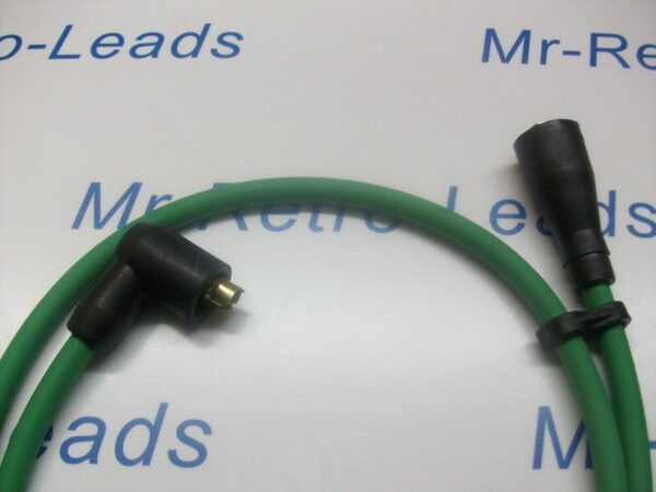 Green 8mm Extra Long Ignition Coil Lead 20" Inches From  50s / 70s  And More Ht.
