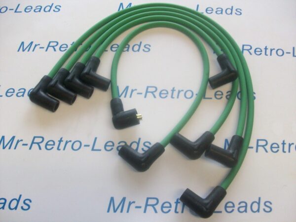 Green 8mm Performance Ignition Leads Volvo 480 460 440 2.0 1.7 Turbo B18ft