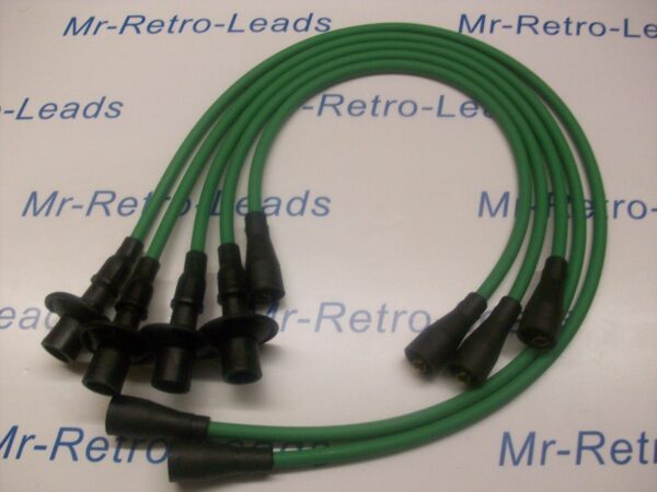 Green 8mm Performance Ignition Leads For Beetle & T2 1968-1979 Quality Ht Leads
