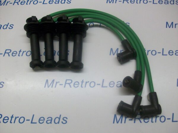 Green 8mm Performance Ignition Leads For The Focus St170 1.8 2.0 16v 1998 04  Ht