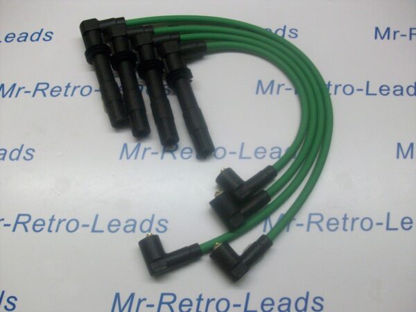 Green 8mm Performance Ignition Leads For Fabia Octavia 1.6 1.4 16v Quality Lead