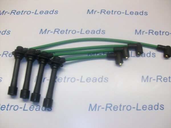 Green 8mm Performance Ignition Leads For The Mx5 Mk1 Mk2 1.6 1.8 Eunos Quality
