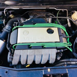 Green 8mm Performance Ignition Leads Vr6 Obd1 Corrado Vr6 Passat 2.8 Quality Ht