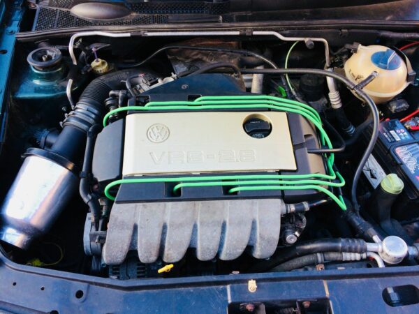 Green 8mm Performance Ignition Leads Vr6 Obd1 Corrado Vr6 Passat 2.8 Quality Ht