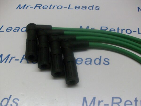 Green 8mm Performance Ignition Leads Punto 1.4 Gt Turbo Facet Quality Ht Leads