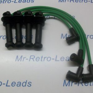 Green 8mm Performance Ignition Leads For The Fiesta Mk6 1.25 1.4 Quality Ht Lead