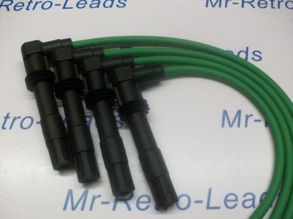 Green 8mm Performance Ignition Leads Golf Lupo 1.6 Gti 1.4 16v Quality Leads