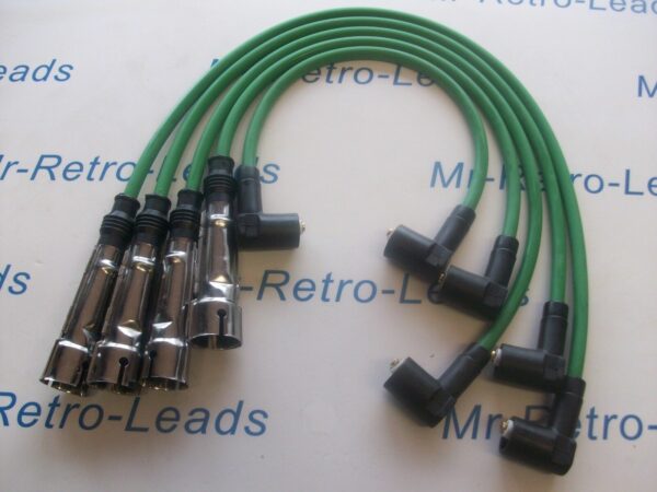 Green 8mm Performance Ignition Leads For The Polo 1.4 Quality Leads M4 Fitment