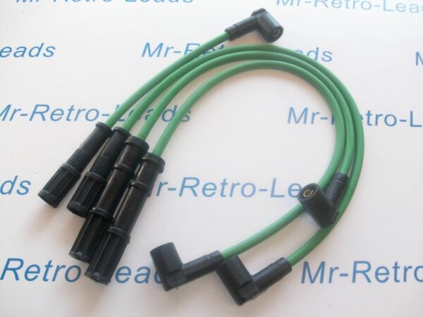Green 8mm Performance Ignition Leads For Punto Mk2 1999-05 8v 1.1 1.2 Twin Coil