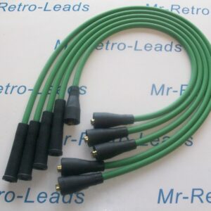 Green 8mm Performance Ignition Leads For The Capri 1.6 2.0 Ohc Cortina P100 Ht