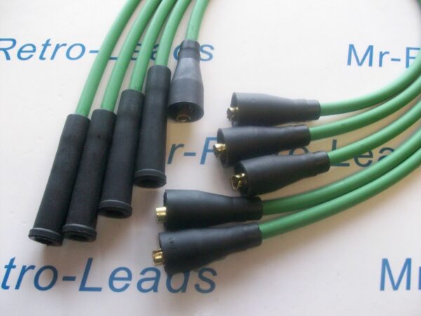 Green 8mm Performance Ignition Leads For The Capri 1.6 2.0 Ohc Cortina P100 Ht