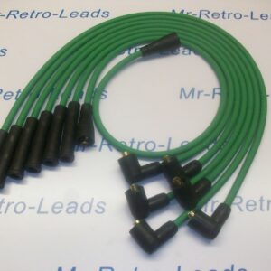 Green 8mm Performance Ignition Leads For The Capri 2.8 Cologne V6 Quality Leads