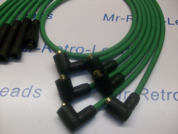 Green 8mm Performance Ignition Leads For The Capri 2.8 Cologne V6 Quality Leads