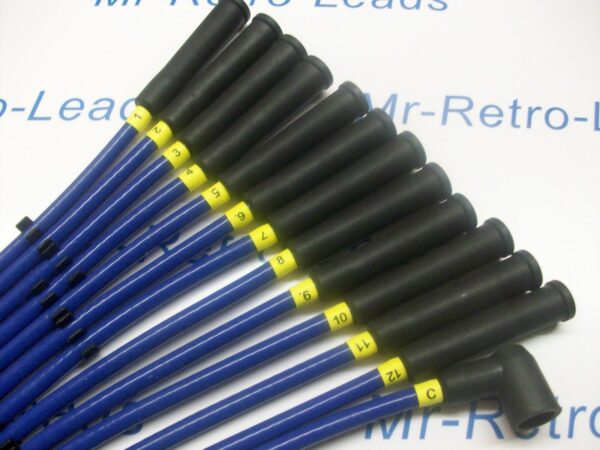 Ignition Lead Plug Numbers 1 / 12 Heat Shrink Ht Lead Black On Yellow  & C Coil