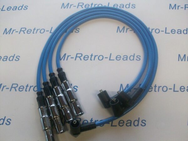 Light Blue 8mm Performance Ignition Leads Leads Fits Golf Polo Lupo 1.0 1.4 8v