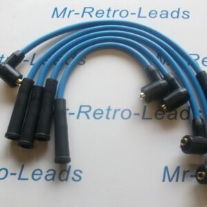 Light Blue 8mm Performance Ignition Leads For Triumph Tr3 Tr4 Tr4a Quality Leads