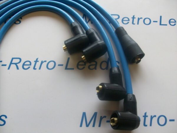 Light Blue 8mm Performance Ignition Leads For Triumph Tr3 Tr4 Tr4a Quality Leads
