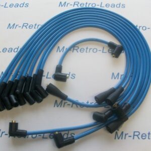 Light Blue 8mm Performance Ignition Leads Triumph Stag 3.0 V8 Quality Ht Leads