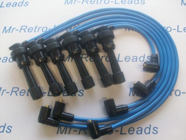 Light Blue 8mm Performance Ignition Leads To Fit Mitsubishi 3000 Gt Diamante