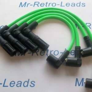 Lime Green 8mm Performance Ignition Leads Punto 1.4 Gt Turbo Facet Quality Leads