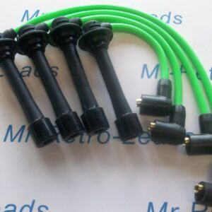 Lime Green 8mm Performance Ignition Leads For The Mx5 Mk1 Mk2 1.6 1.8 Eunos Ht
