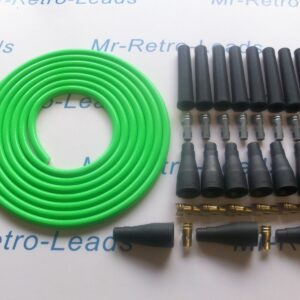 Lime Green 8mm Performance Ignition Lead Kit V8 Kit Car 6 Meters Quality Ht Lead