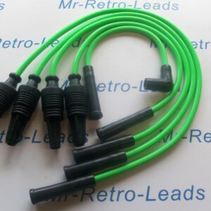 Lime Green 8mm Performance Ignition Leads 106 205 306 309 405 1987  Quality Lead