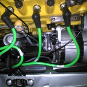 Lime Green 8mm Performance Ignition Lead Classic Mini Cooper S Sprite Midget