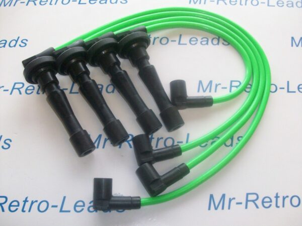 Lime Green 8mm Performance Ignition Leads For The Civic B16 B18 Dohc Quality Ht