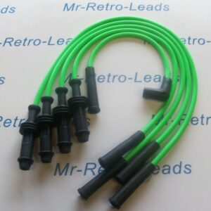 Lime Green 8mm Performance Ignition Leads For Ax C15 Zx 106 205 Quality Ht Leads