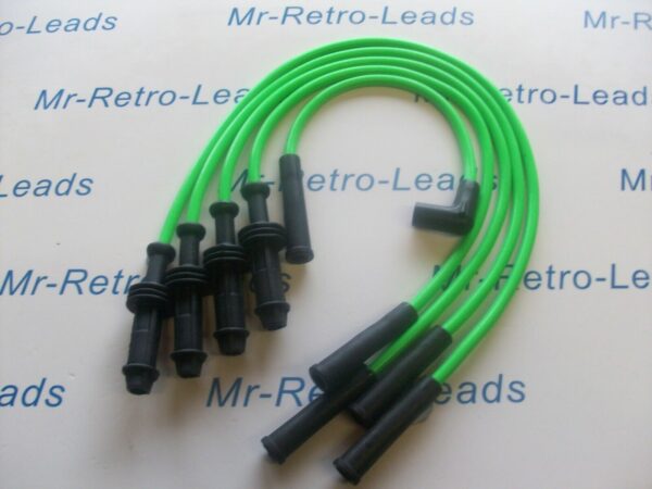 Lime Green 8mm Performance Ignition Leads For Ax C15 Zx 106 205 Quality Ht Leads