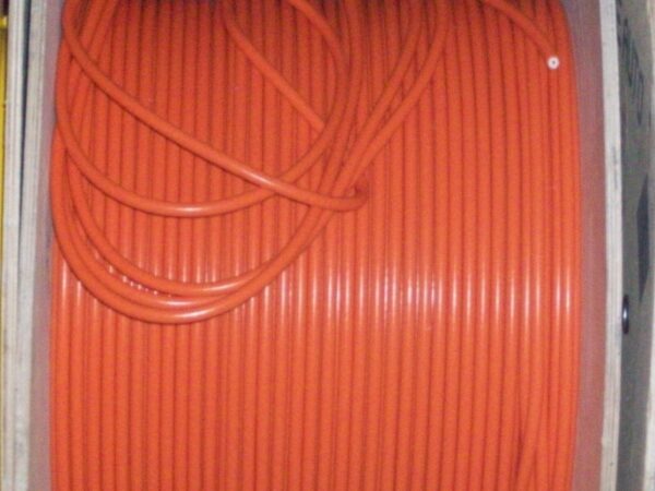 Orange 8mm Extra Long Ignition Lead Coil Cars From 50s  70s And More 1.5 Meter