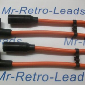 Orange 8mm Ignition Leads Harley Davidson Twin Cam 99-08 Sport Touring Quality