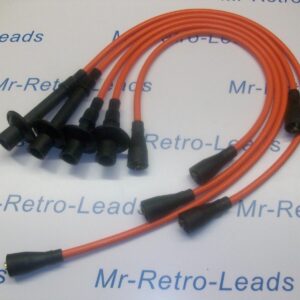 Orange 8mm Performance Ignition Leads T2 Bay T25 Camper 1700 1800 2000 Quality